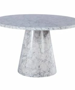 Hot Sale 💯 Meridian Furniture Omni Faux Marble 48" Round Dining Table 💯