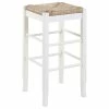 Best reviews of 🎁 Boraam Industries, Inc. 29" Square Rush Stool, White ⭐