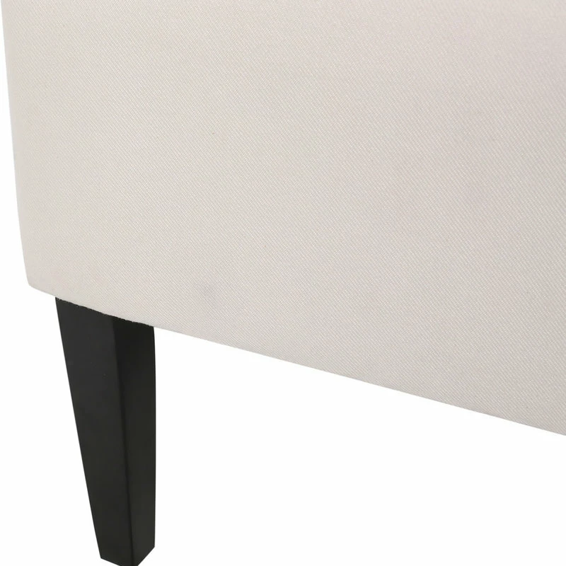 Coupon 😉 GDFStudio GDF Studio Sheldon Traditional Design High Back Fabric Dining Chair, Beige ⌛ - Image 7