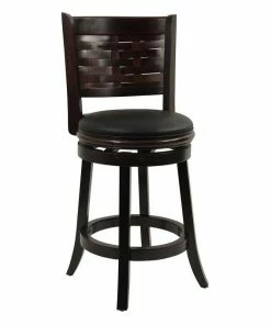 Best Sale 🔔 Boraam Industries, Inc. Boraam Sumatra 24" Swivel Counter Stool In Cappuccino 🛒