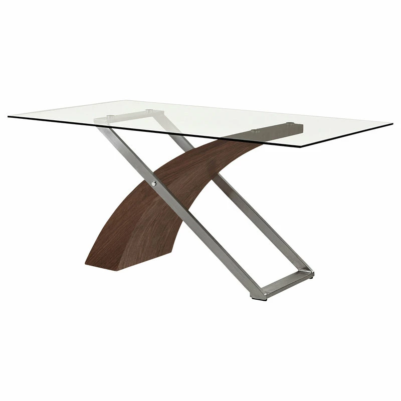 Best deal ๐ Inspire At Home Contemporary Glass Dining Table ๐