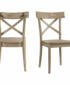 Flash Sale 👍 Picket House Keaton X-Back Wooden Side Chair Set 🔔