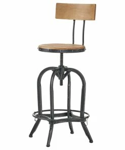 Best deal ✔️ GDFStudio Modern Industrial Design Adjustable Seat Height Bar/Counter Stool 💯