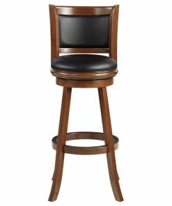 Best Sale 👏 Boraam Industries, Inc. Boraam Augusta 34" Extra Tall Swivel Bar Stool, Cherry 👍