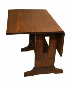 Best deal 😍 Crafters And Weavers Mission Solid Oak Drop Leaf Dining Table ✨