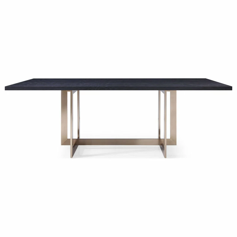 Hot Sale โ MOD The Asher Dining Table, 86.5", Black, Contemporary, Rectangle ๐งจ - Image 6
