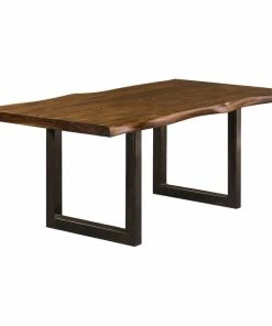 Brand new 🔔 MOD The Axel Dining Table, 80"x39", Natural Sheesham, Contemporary, Rectangle ✨