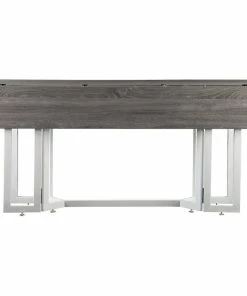 Wholesale 🎁 SEI Furniture Holly & Martin Driness Drop Leaf Table, White And Weathered Gray 😀