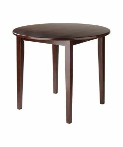 Best Pirce 🤩 Winsome Wood Transitional Walnut Wolid Wood Dining Table 94436 👏