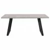 Cheap ✨ Armen Living Coronado Contemporary Dining Table, Gray Powder 🧥 Coated Finish 👍
