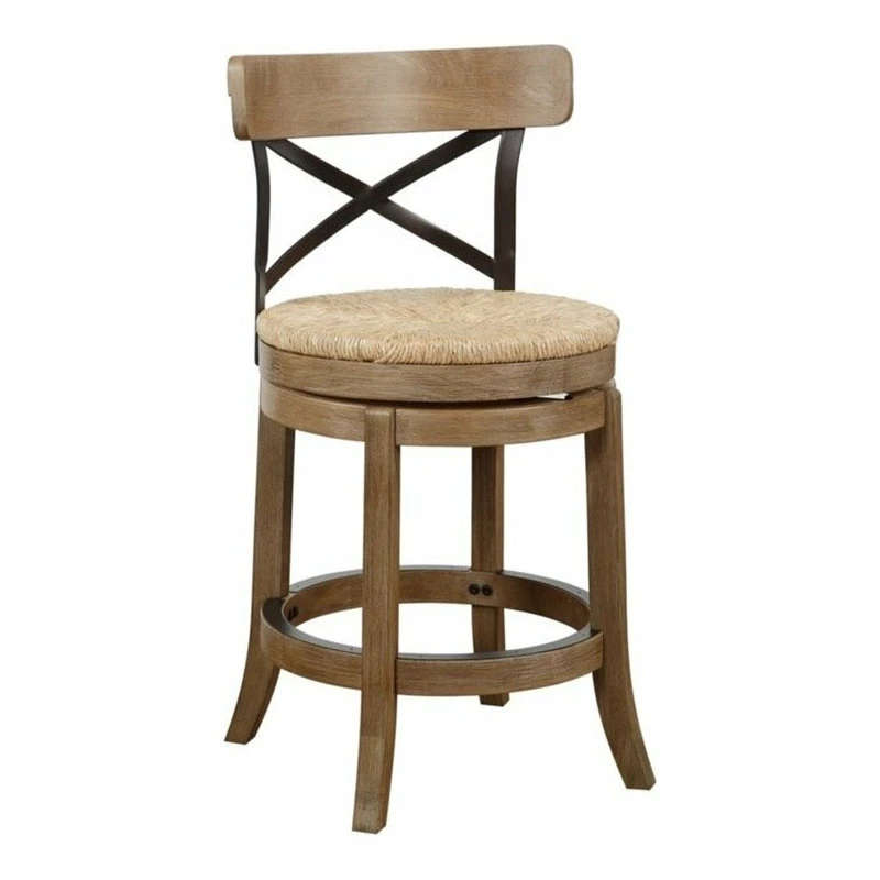 Top 10 😉 Boraam Industries, Inc. 24" Myrtle Counter Stool, Wire-Brush 🔥 - Image 2