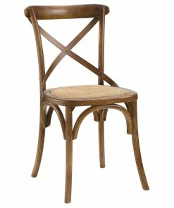 Buy 🔥 LexMod Gear Dining Side Chair, Walnut ✨