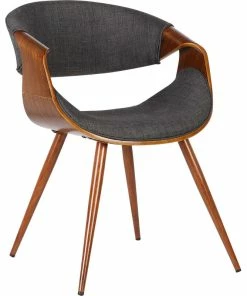 Best reviews of ❤️ Armen Living Butterfly Mid-Century Dining Chair, Walnut Finish LCBUCHWACH ✨