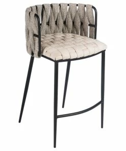 Best deal 🥰 Statements By J Milano Counter Chair, Off-White ⭐