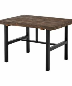 Best deal ⌛ Bolton Furniture, Inc. Pomona Metal And Wood Dining Table ⭐
