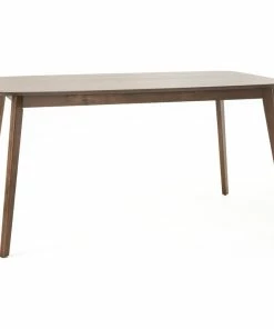 Buy 👍 GDFStudio GDF Studio Navajo Natural Walnut Finish Wood Dining Table 🔥