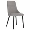 Deals ⌛ MOD The Lofton Dining Chair, Gray, Fabric, Set Of 2 😀