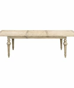 Promo 🎁 Lorino Home West Dining Table, Sandstone Buff 🥰