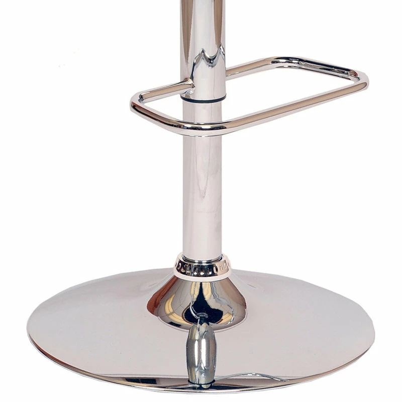 Budget 🌟 Armen Living Adele Cream Faux Leather And Walnut Wood Bar Stool LCADSWBACRWA ❤️ - Image 3