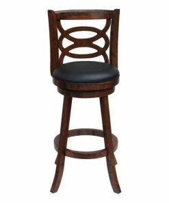 Promo ✔️ Boraam Industries, Inc. Boraam Siena 24" Swivel Counter Stool In Walnut Finish 😉