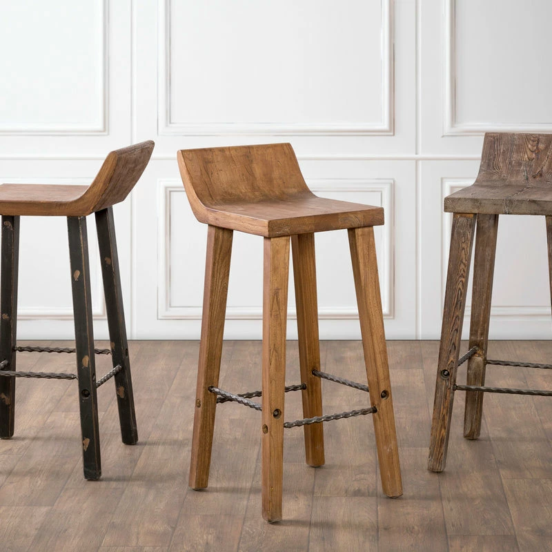 Cheapest ๐ Reagan Low Back Barstool By Kosas Home ๐ฅฐ - Image 4