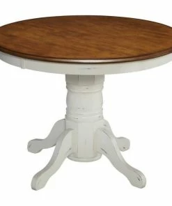 Flash Sale ✨ Homestyles French Countryside Off-White Wood Dining Table 🎉