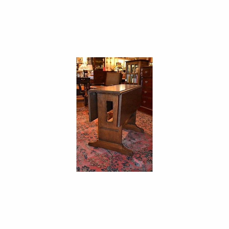 Best deal ๐ Crafters And Weavers Mission Solid Oak Drop Leaf Dining Table โจ - Image 3