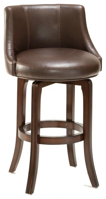 Budget ๐ Hillsdale Furniture Napa Valley Swivel Stool, Brown, Counter Height ๐งจ