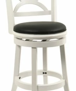Deals ⌛ Boraam Industries, Inc. Florence Swivel Counter Stool, Distressed White ✔️